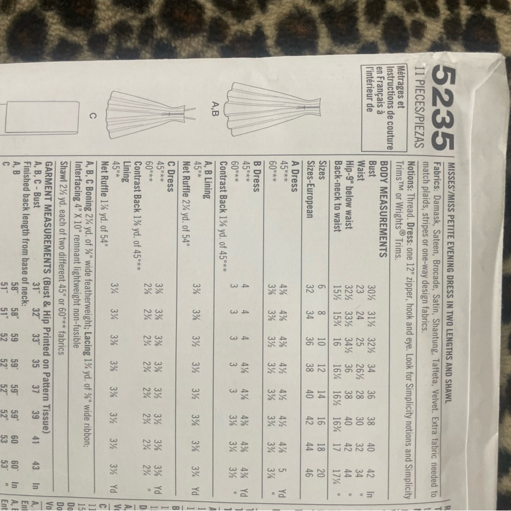Prom Dress Pattern - Picture 3 of 7